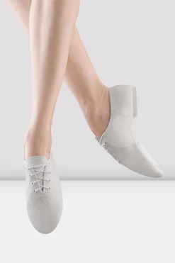 Deals ⭐ BLOCHSTORE-US Childrens Jazzsoft Leather Jazz 👟 Shoes White Leather 🛒