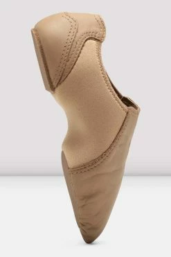 Promo ✨ BLOCHSTORE-US Childrens Spark Leather & Neoprene Jazz 👟 Shoes Tan Leather ⭐ 9 Promo ✨ BLOCHSTORE-US Childrens Spark Leather & Neoprene Jazz 👟 Shoes Tan Leather ⭐ -children dance shoes shop 9rsG5D0o