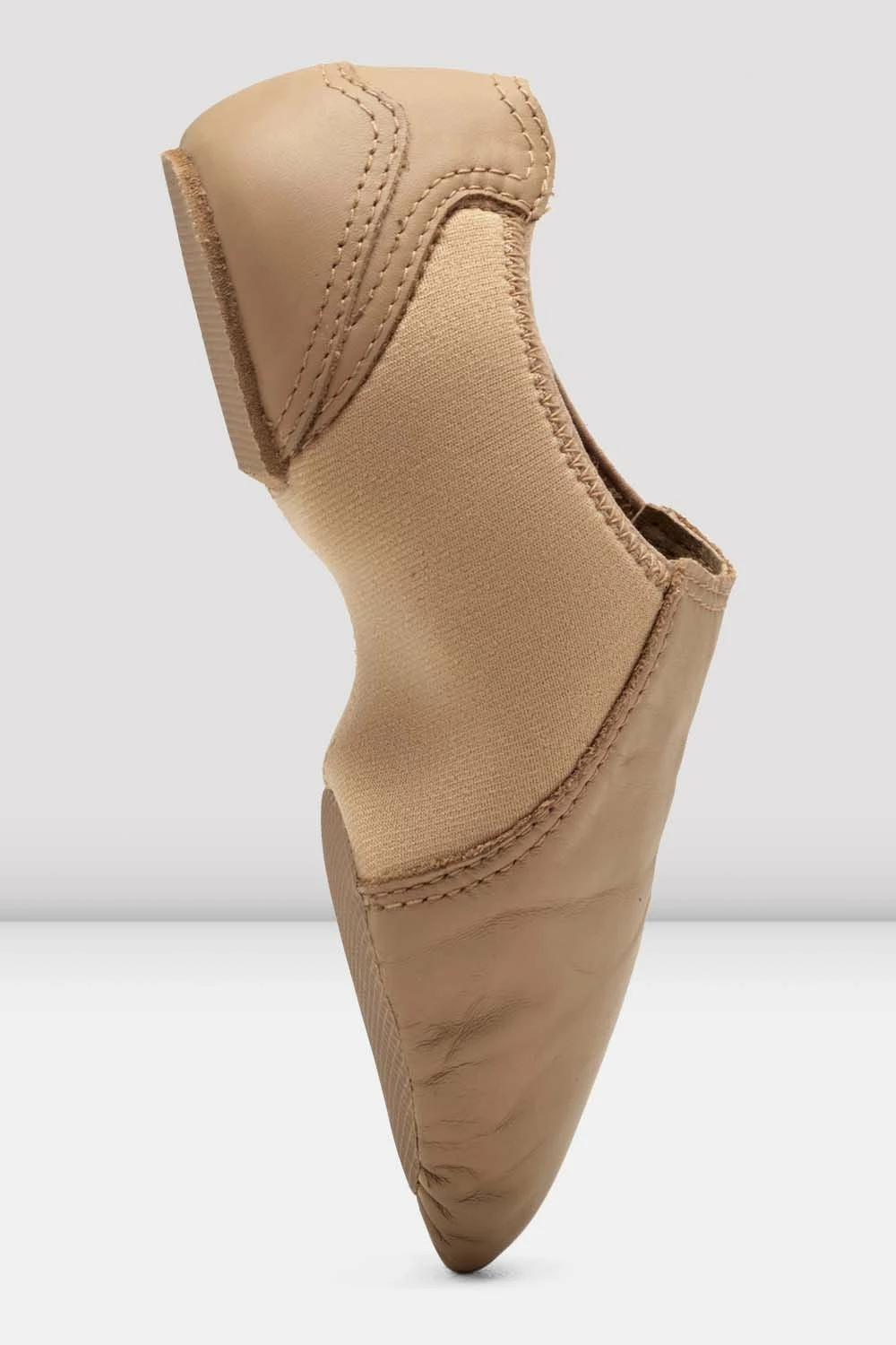 Promo ✨ BLOCHSTORE-US Childrens Spark Leather & Neoprene Jazz 👟 Shoes Tan Leather ⭐ 3 Promo ✨ BLOCHSTORE-US Childrens Spark Leather & Neoprene Jazz 👟 Shoes Tan Leather ⭐ - Image 3