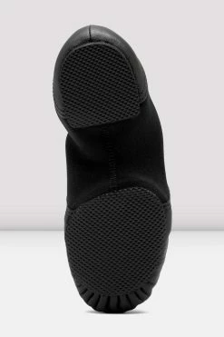 Discount 🎉 BLOCHSTORE-US Childrens Spark Leather & Neoprene Jazz 👟 Shoes Black Leather ✔️ -children dance shoes shop 9y0fzyeI