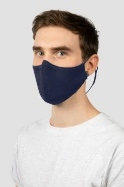 Hot Sale 😉 BLOCHSTORE-US BLOCH B-Safe Adult Lanyard Face Mask 3 Pack Navy 🎁