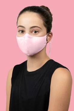 Cheapest ✔️ BLOCHSTORE-US BLOCH B-Safe Childrens Lanyard Face Mask Light Pink ✔️