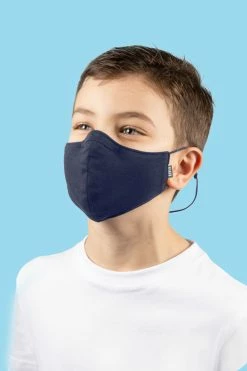 Hot Sale 🔔 BLOCHSTORE-US BLOCH B-Safe Childrens Lanyard Face Mask Navy 🤩