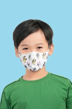 Best Pirce ❤️ BLOCHSTORE-US BLOCH B-Safe Childrens Print Lanyard Face Mask Frenchies ❤️