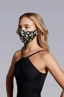 Wholesale 🎉 BLOCHSTORE-US BLOCH B-Safe Adult Print Lanyard Face Mask Jungle Floral 😉