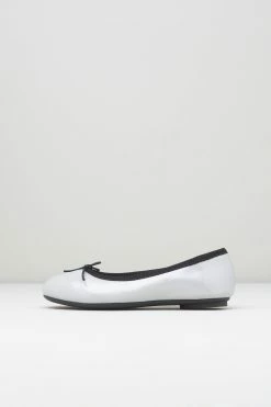 Buy 👍 BLOCHSTORE-US 👧 Girls Cressida Ballet Flats Silver Patent 🔥