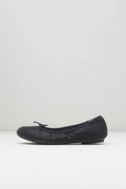 Promo ❤️ BLOCHSTORE-US 👧 Girls Leda Ballet Flats Black Shimmer ❤️