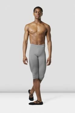 Best Sale 🎉 BLOCHSTORE-US Mens/Boys Knee Length Rehearsal Tights Grey 🤩