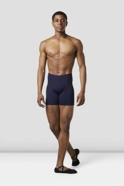 New 🥰 BLOCHSTORE-US Mens/Boys Mid Length Rehearsal Tights Navy 👍