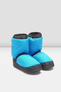 Flash Sale 🧨 BLOCHSTORE-US Childrens Warm Up Booties Fluorescent Blue Nylon 🌟 -children dance shoes shop IM009 RED 07