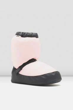 Best reviews of 🎉 BLOCHSTORE-US Childrens Warm Up Booties 🍬 Candy Pink Nylon 👏 -children dance shoes shop IM009K CDP 03