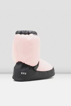 Best reviews of 🎉 BLOCHSTORE-US Childrens Warm Up Booties 🍬 Candy Pink Nylon 👏 -children dance shoes shop IM009K CDP 04