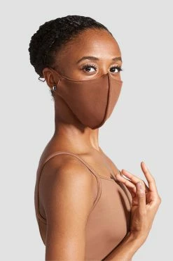 Outlet ⌛ BLOCHSTORE-US BLOCH B-Safe Adult Face Mask Cocoa ❤️