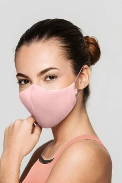 Hot Sale 🔥 BLOCHSTORE-US BLOCH B-Safe Adult Face Mask 3 Pack Light Pink 🛒