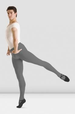 Outlet 🎁 BLOCHSTORE-US Mens/Boys Footed Tights Grey 👏