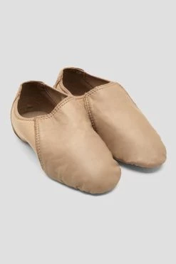 Promo ✨ BLOCHSTORE-US Childrens Spark Leather & Neoprene Jazz 👟 Shoes Tan Leather ⭐ 12 Promo ✨ BLOCHSTORE-US Childrens Spark Leather & Neoprene Jazz 👟 Shoes Tan Leather ⭐ -children dance shoes shop MBiy02G4
