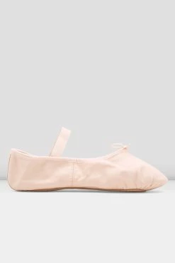 New 🔥 BLOCHSTORE-US Toddler Dansoft Leather Ballet 👟 Shoes Pink Leather 🌟