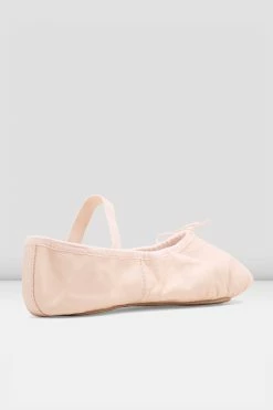 New 🔥 BLOCHSTORE-US Toddler Dansoft Leather Ballet 👟 Shoes Pink Leather 🌟 -children dance shoes shop S0205L PNK 04