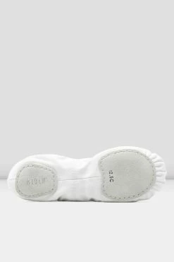 Best Sale ⌛ BLOCHSTORE-US Childrens Performa Stretch Canvas Ballet 👟 Shoes White Canvas 🔥 12 Best Sale ⌛ BLOCHSTORE-US Childrens Performa Stretch Canvas Ballet 👟 Shoes White Canvas 🔥 -children dance shoes shop S0284G WHT 1895