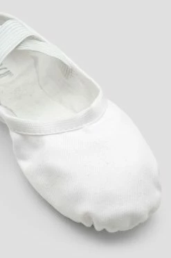 Best Sale ⌛ BLOCHSTORE-US Childrens Performa Stretch Canvas Ballet 👟 Shoes White Canvas 🔥 14 Best Sale ⌛ BLOCHSTORE-US Childrens Performa Stretch Canvas Ballet 👟 Shoes White Canvas 🔥 -children dance shoes shop S0284G WHT 1900