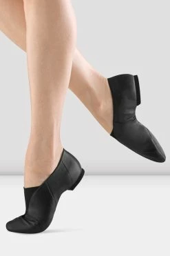 Best reviews of 🤩 BLOCHSTORE-US Childrens Super Jazz Slip On Jazz 👟 Shoes Black Leather 💯