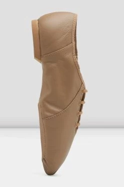 Best Sale 👍 BLOCHSTORE-US Childens Jazzsoft Leather Jazz 👟 Shoes Tan Leather ❤️ -children dance shoes shop S0405L TAN 04 d7221cf1 543d 4afd 9a1c 01c4dafc17f5