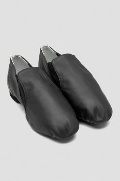 Best Pirce 👏 BLOCHSTORE-US Childrens Leather Elasta Jazz Booties Black Leather 😍 -children dance shoes shop S0499L BLK 07 09d652fc 0591 489b a39d 4a97e205821e