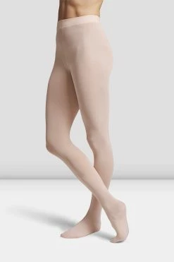 Hot Sale 🧨 BLOCHSTORE-US Ladies Footed Tights Pink 🎉