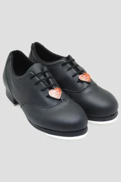 Buy 🎁 BLOCHSTORE-US Childrens Chloe And Maud Tap 👟 Shoes Black Leather 😍 -children dance shoes shop VyNEWbKg