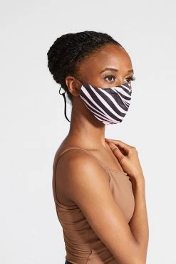 Deals 🛒 BLOCHSTORE-US BLOCH B-Safe Adult Print Lanyard Face Mask Zebra 😀